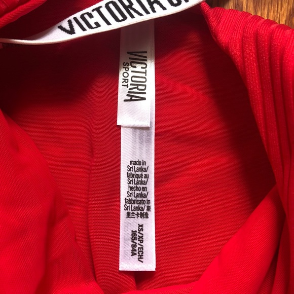 Victoria's Secret Logo Ribbed Body Suit Size XS - Picture 8 of 9